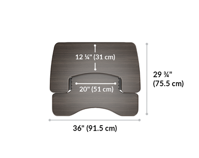 converter is 36 inches wide