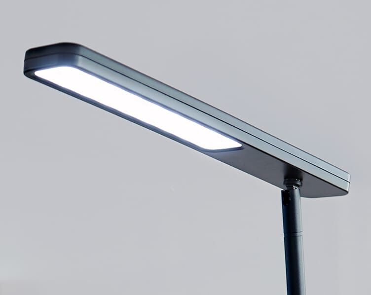 Vari LED Task lamp light on