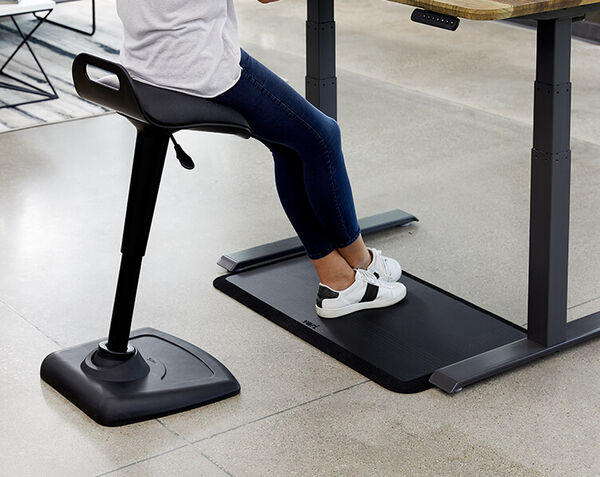 mat seen supporting professional while they use the Active Seat