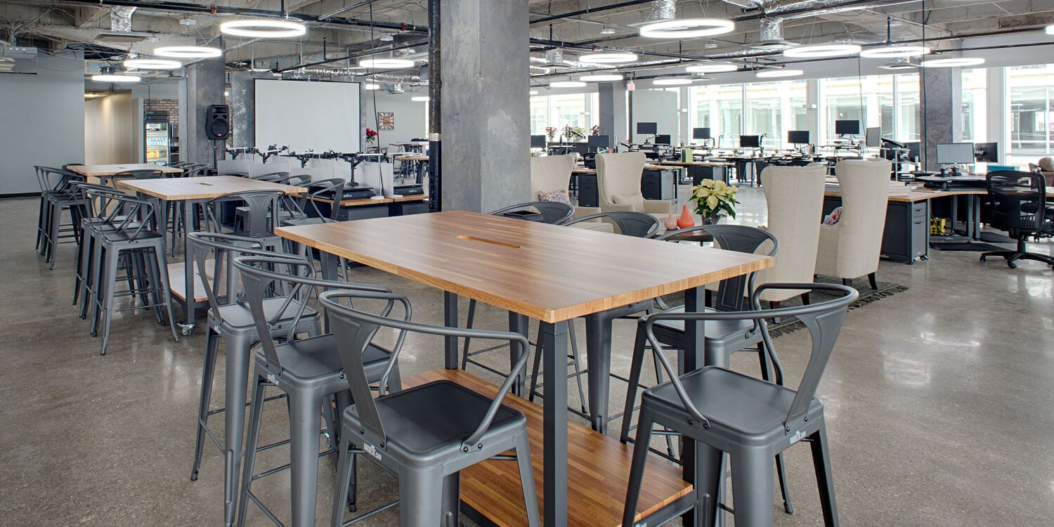 group meeting office setup