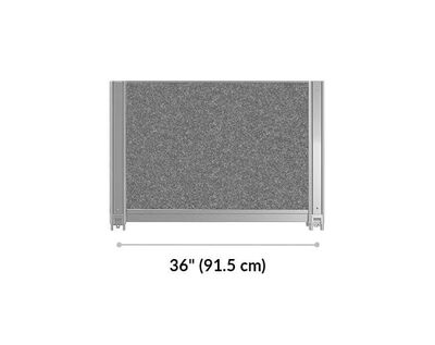 felt extension panel comes in 3 widths, 30, 34 and 36 inches