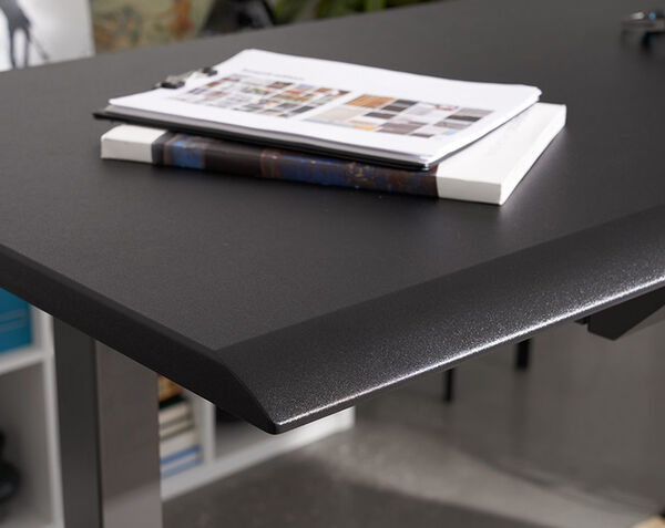 Top view of desk/laminate