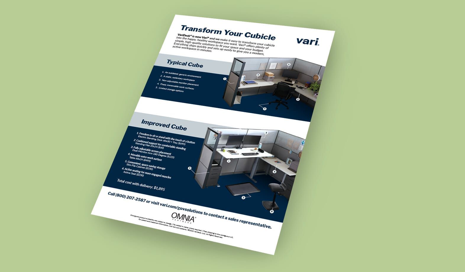 transform your cubicle flyer