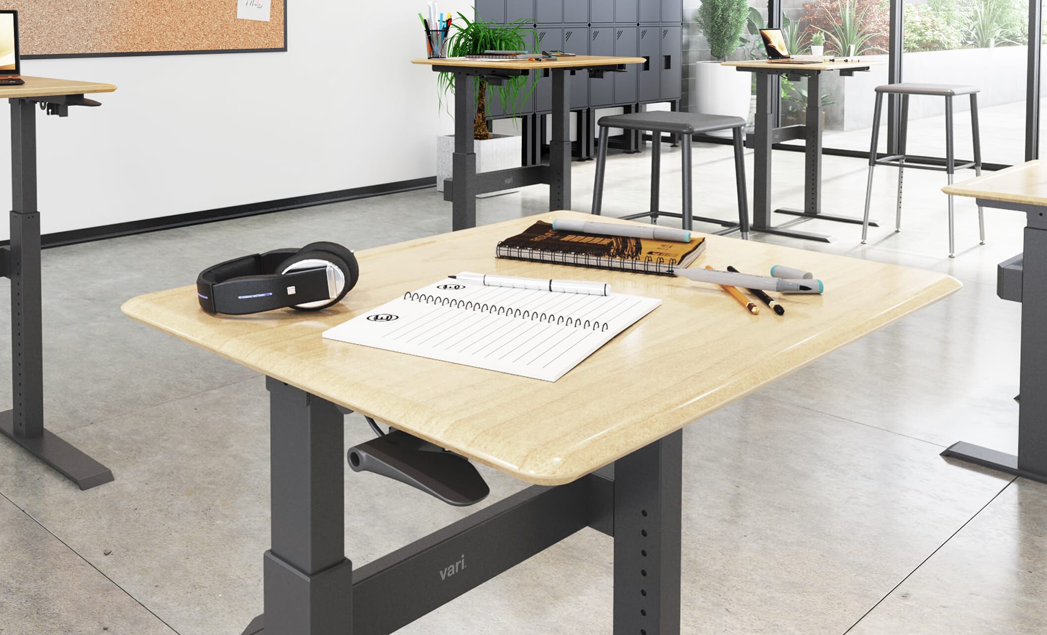 Sit Stand School Desk 3 12 Student Standing Desk Vari