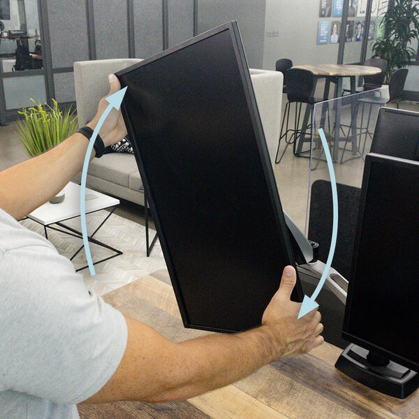 rotating monitor