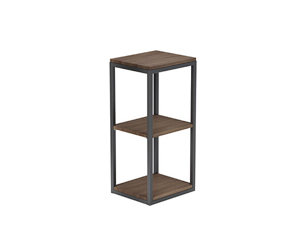 executive shelf tower with removable top shelf