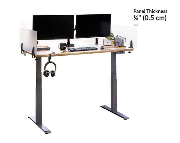 vari privacy panel 30 is an eighth inch thick