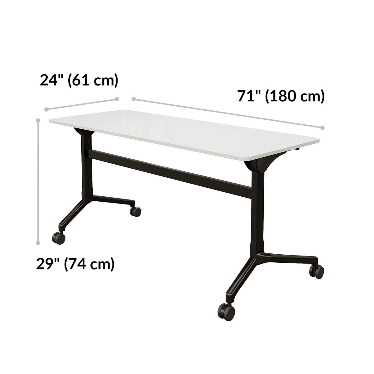 Flip Top Training Table 6 ft Tables Vari®