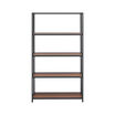 5-tier shelf in walnut finish