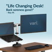 review from roy M. "Life Changing Desk! Back soreness gone!!"