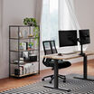 Elevated and organized bundle in a home office space