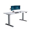 Electric Standing Desk 60 by 24 on white background