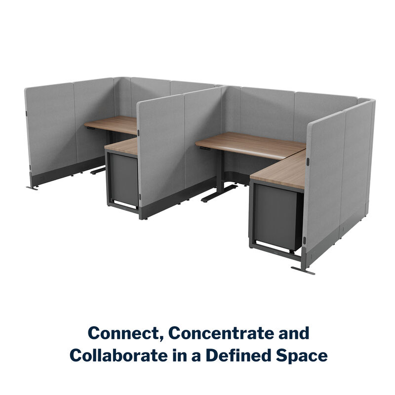 connect, concentrate and collaborate in a defined space with new quickflex cubes image number null