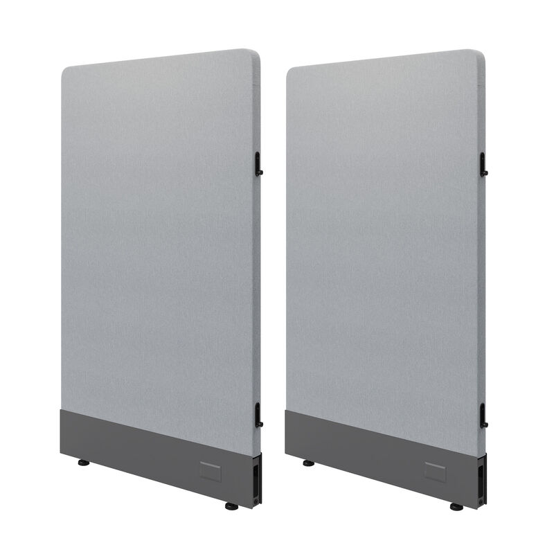 pair of quickflex cubes panels size 30" in mist gray image number null