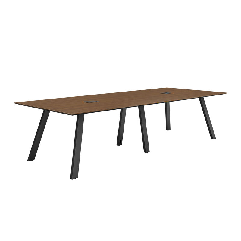 executive conference table in walnut finish image number null