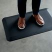 Standing Mat 34x20 Black in office with person standing on it