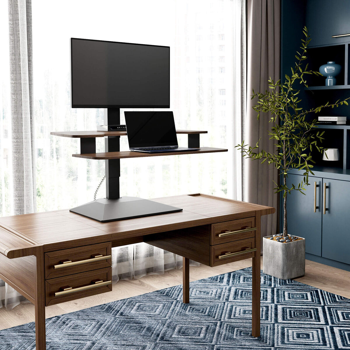 Varidesk Monitor VariDesk Premier Electric Single-Monitor Series 2 | Sit-Stand ...