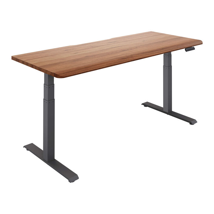 Solid Wood Electric Standing Desk 72x30 image number 1