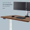 Electric Standing Desk with ComfortEdge&trade; 60x30