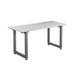 vari table 60 by 24 in white 