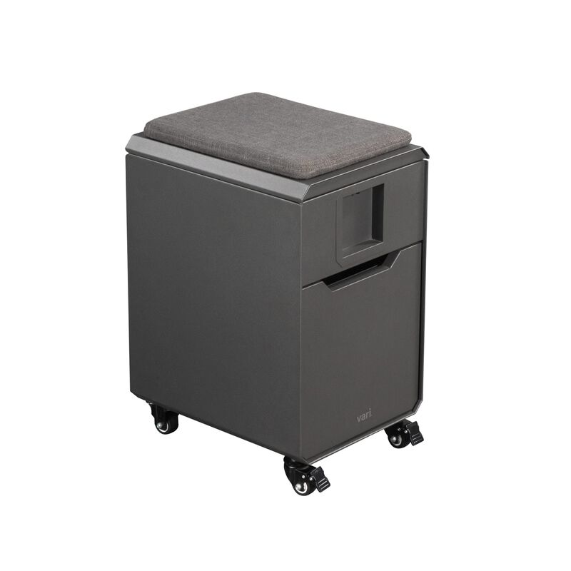 Locker Seat Small Desk File Drawers and Seating Vari®
