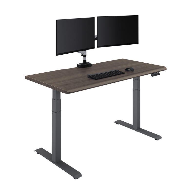 front view of desk in white background image number null