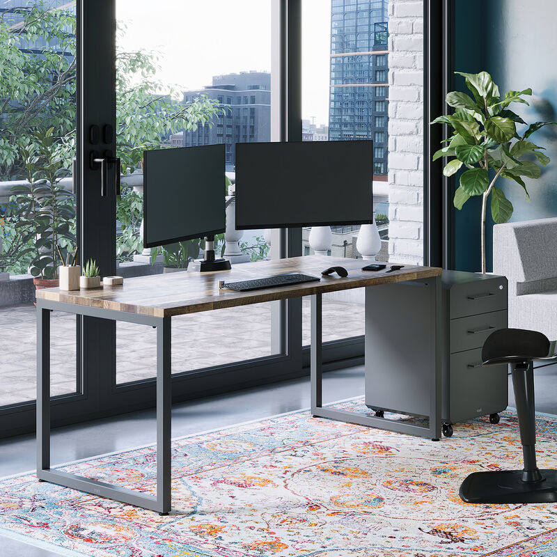 front of table in reclaimed wood image number null