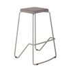 Meeting Stool in slate on white background