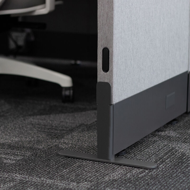 close up view of the foot stand on the panel image number null