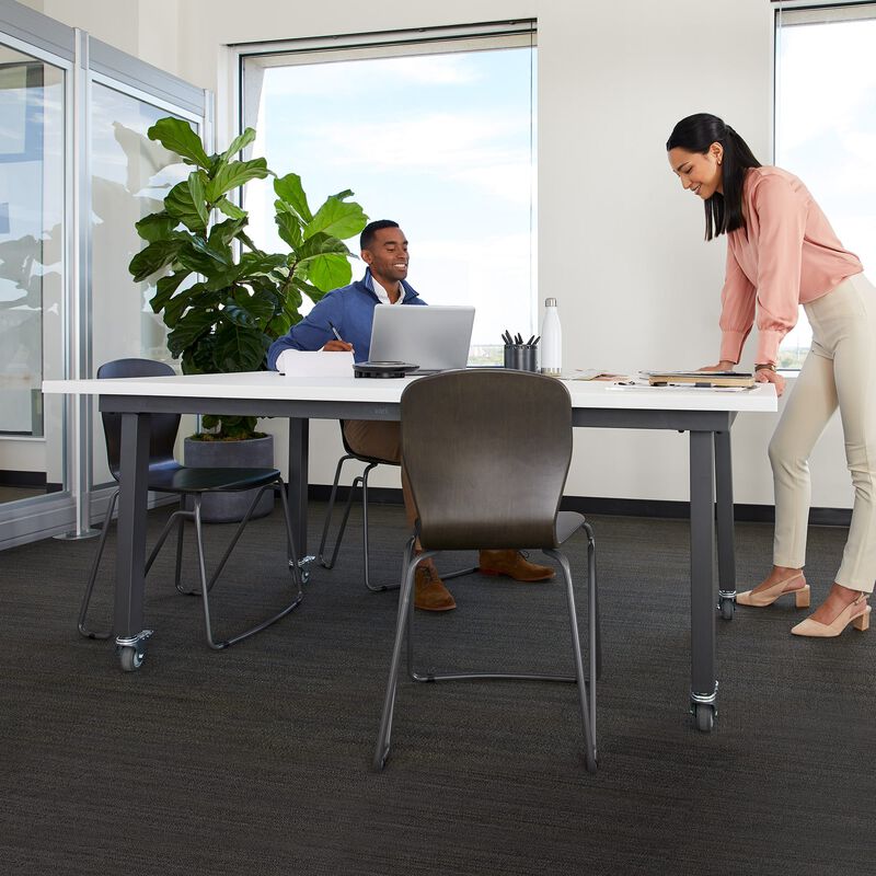 Professionals meeting in conference room image number null