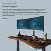 Laura quoted since I got the varidesk my blood flow and focus has improved, my energy level stays more consistent throughout the day my neck and back hurt so much less my posture has improved and I feel that I have a better tone when on the phone iwth clients absolutely a game changer so glad I made this purchase