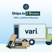 ships in 3 boxes with a lifetime warranty 