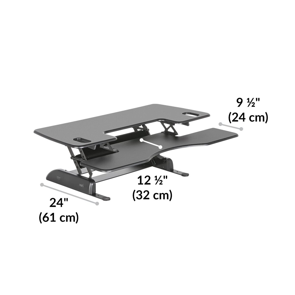VariDesk® Pro Plus™ 48 Adjustable Height Desk Converters Vari®