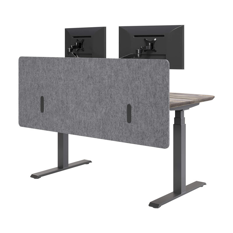 Under Desk Privacy Panel - Black | Mount It!