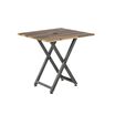 vari Standing Meeting Table Reclaimed Wood