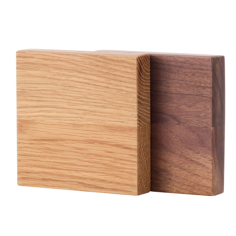 white oak and heritage wood swatches image number null