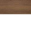 walnut and white finish swatch