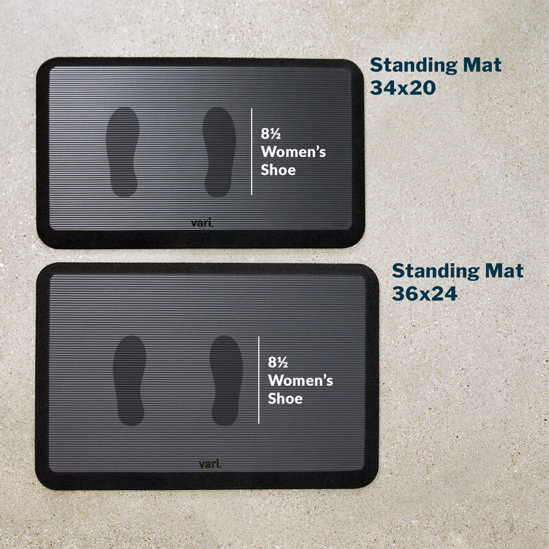 Standing Mat 36x24, Anti-Fatigue Mat for Standing Desks