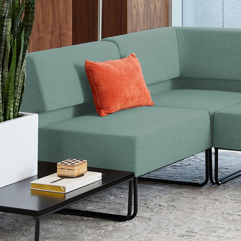 armless seat as part of modular collection image number null