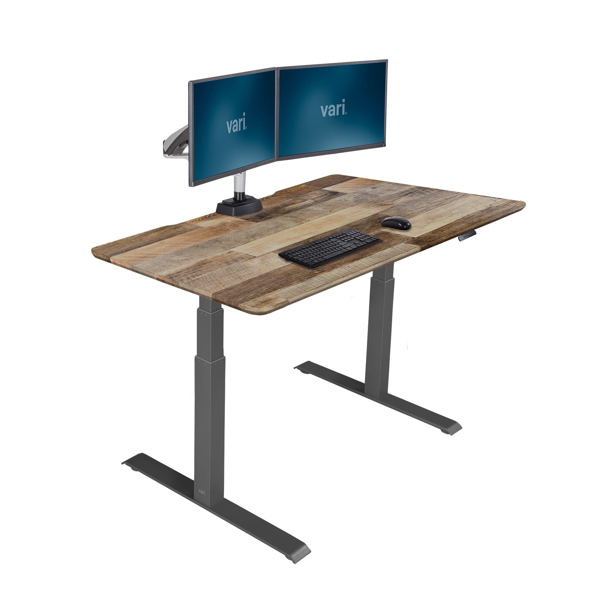 Electric Standing Desk 48x30 Height Adjustable Desks Vari