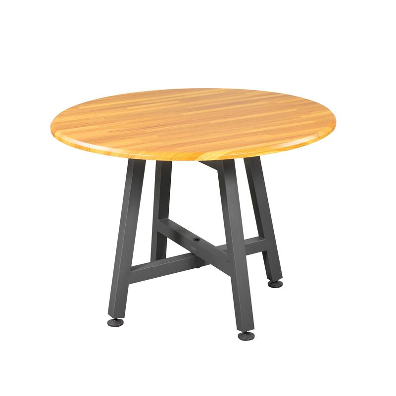 vari round table in butcher block image number null