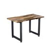 Angle view of Table 48x24 Reclaimed Wood in office