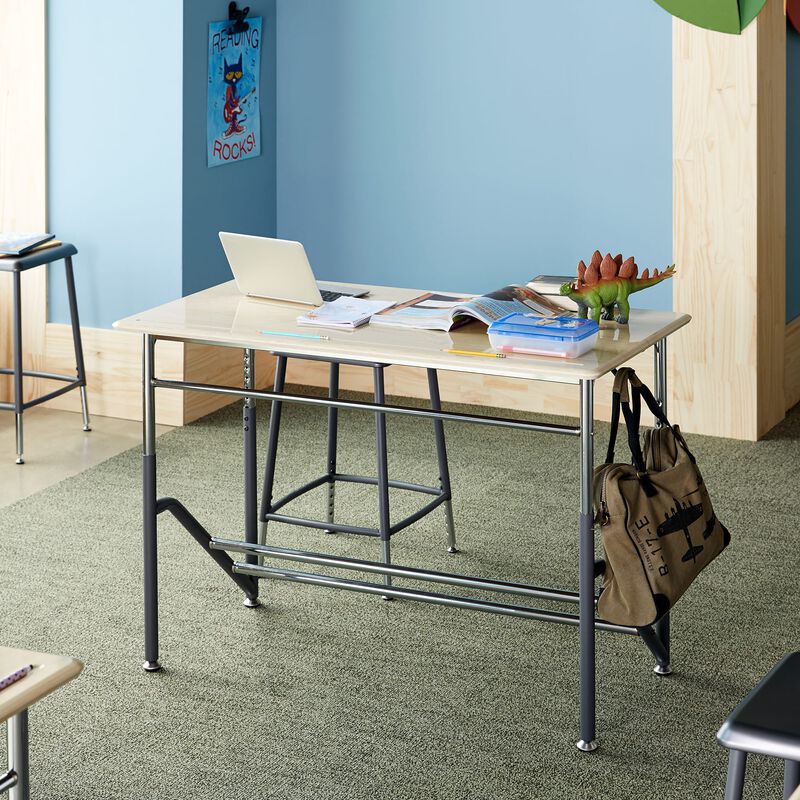 Standing School Desk For Two K 5 Student Standing Desk Vari