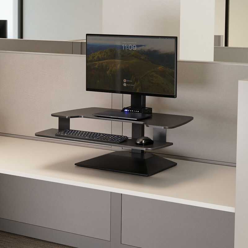 VariDesk&reg; Premier Electric Single-Monitor Series 2 image number null