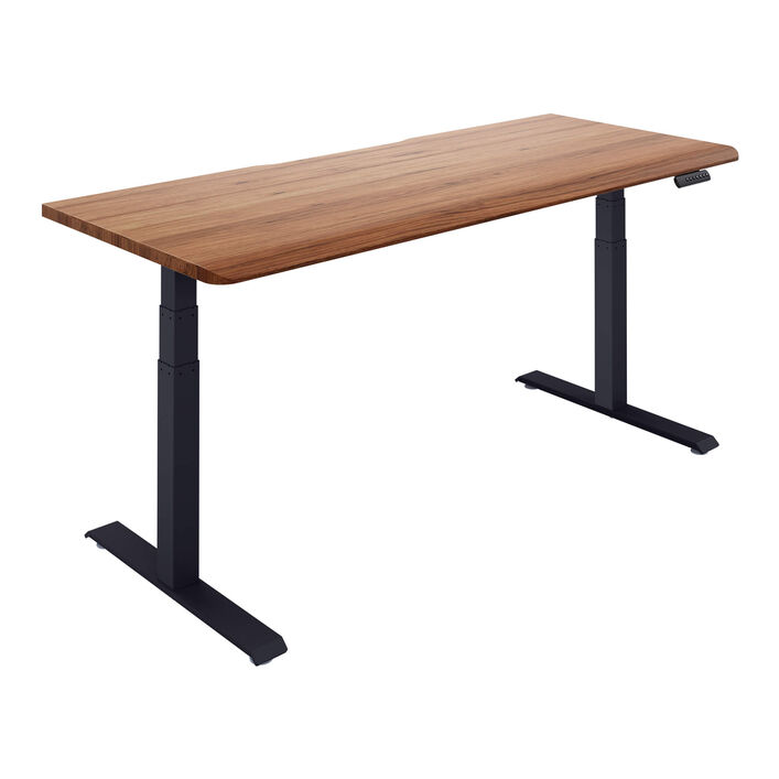 Solid Wood Electric Standing Desk 72x30 image number 1