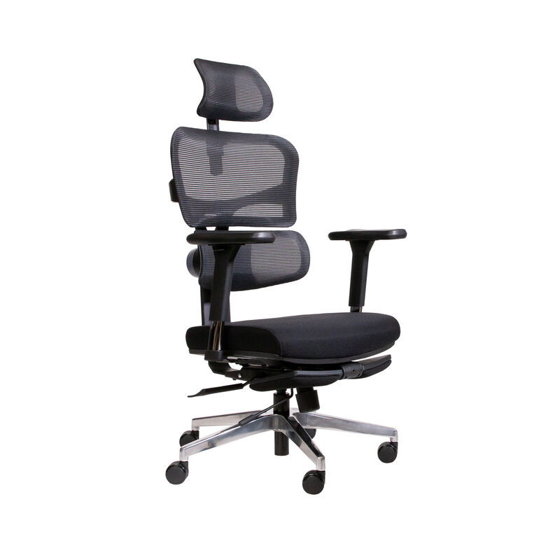 vari comfortflex office chair in black finish image number null