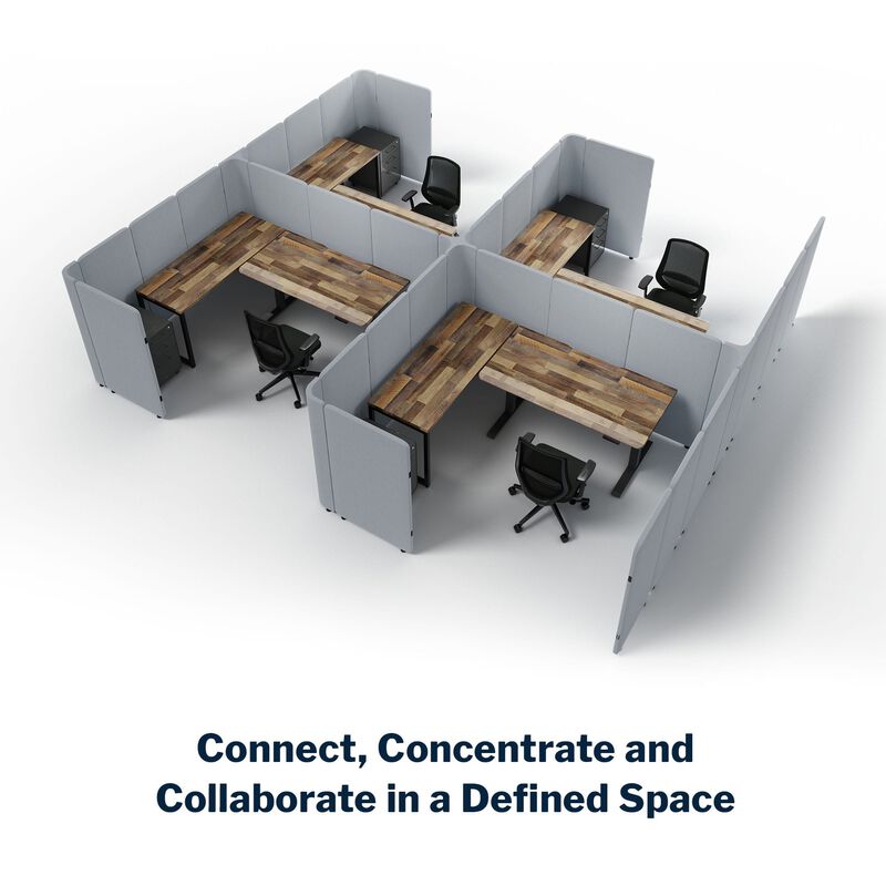 connect, concentrate and collaborate in a defined space with new quickflex cubes image number null