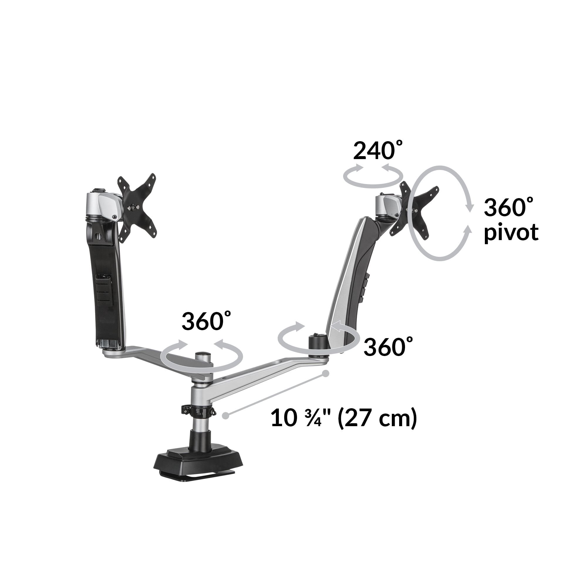 Dual-Monitor Arm | Monitor Stands | Vari®