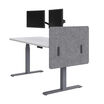 Vari privacy and modesty felt panel 30 mounted on electric standing desk