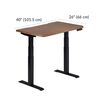Electric Standing Desk with ComfortEdge&trade; 40x26